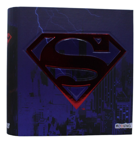 Carpeta N3 Escolar Mooving Superman Dc Comics Superheroes