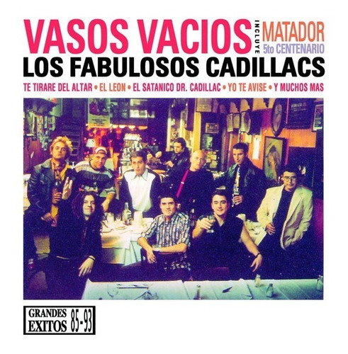 Fabulosos Cadillacs - Vasos Vacios Vinilo Edición Col 1993