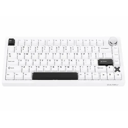 Teclado Mecânico Gamer Sem Fio Tri Mode Gasket Hot Swapp 75% Led ...
