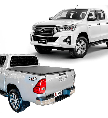 Capota Lona Marítima Hilux 2016 Até 2023 Cabine Dupla