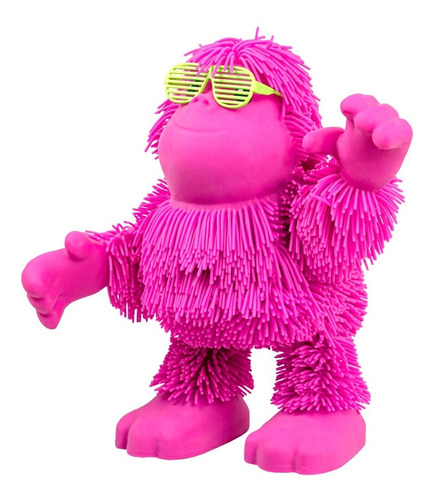 Peludito Shine Tan Tan Orangután Fucsia Movimiento Y Sonido