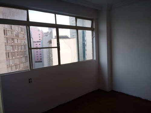 Imagem 4 de 15 de Apartamento Com 1 Dormitório E Vaga De Garagem Na República - 15179