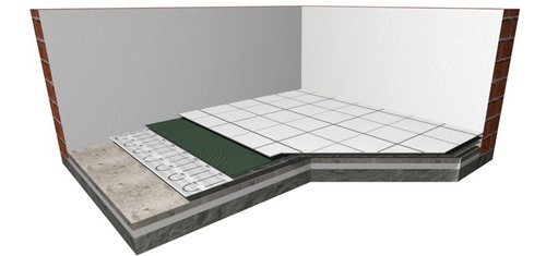Piso Radiante Eléctrico Calefacción Losa 10,0 M2