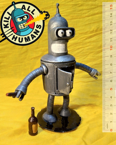 Bender Futurama 3d