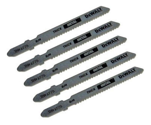 Dw3770-5 - Segueta / Caladora 3'' - 5 Pzs
