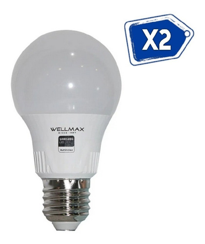 Bombillo Led New Ballet 7w E27 Luz Fría 100/240v Wellmax 