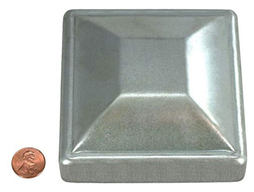 Full 4x4 Resistente Tapa Poste Galvanizado (la Dimension 3.9