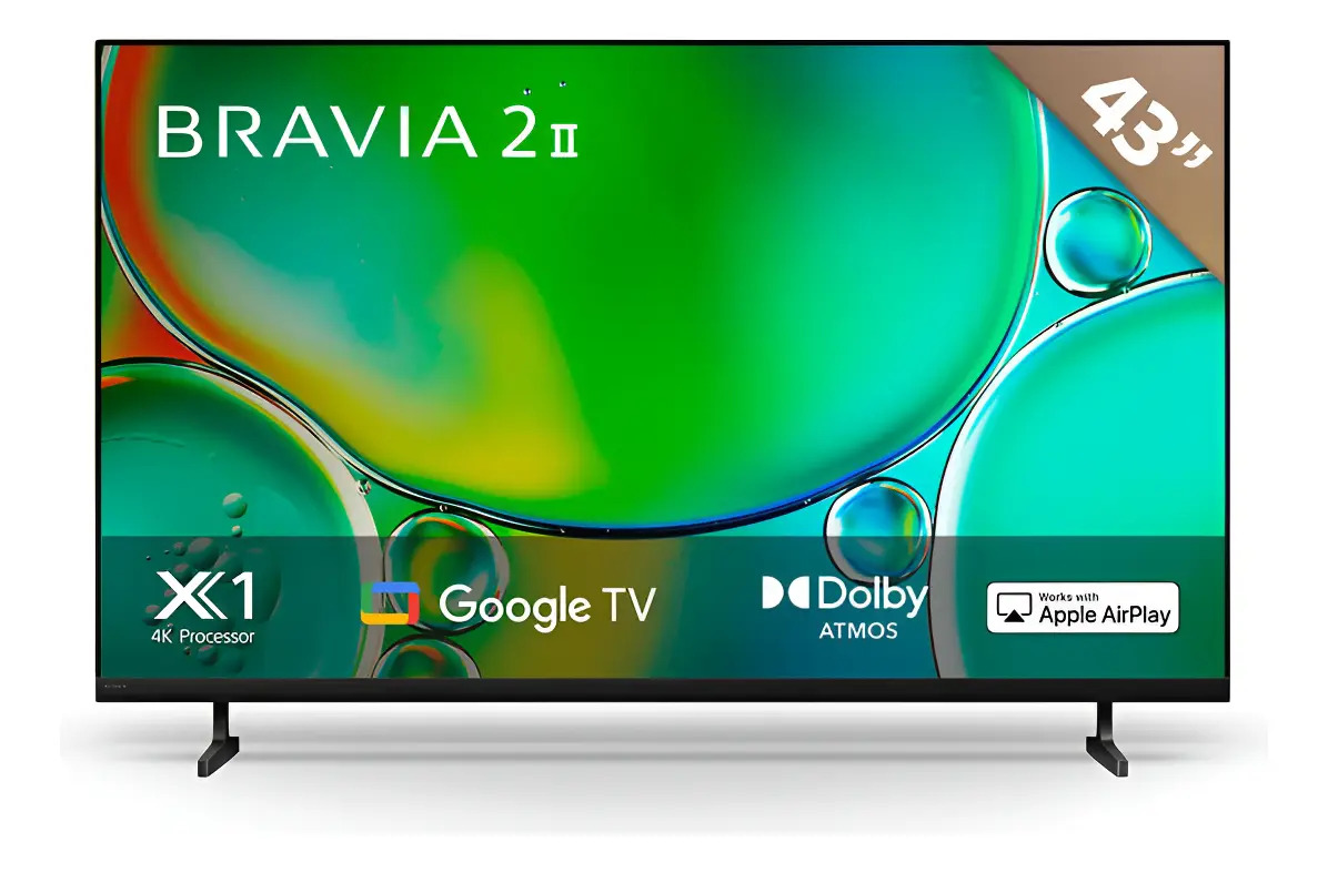 Pantalla Tv Sony Bravia 2 Dolby Atmos 4k Hdr K-43s20m2