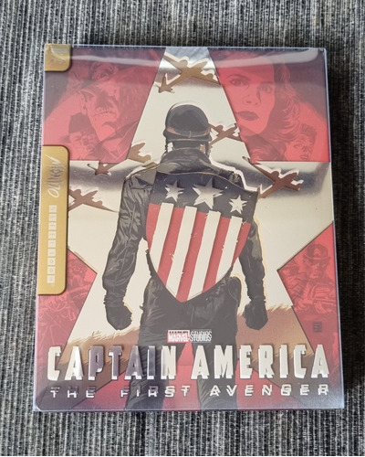 4k Steelbook Capitão América: O Primeiro Vingador