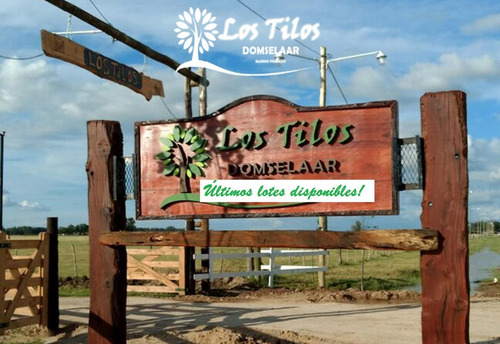 Imagen 1 de 8 de Lotes En Domselaar - Barrio Los Tilos -