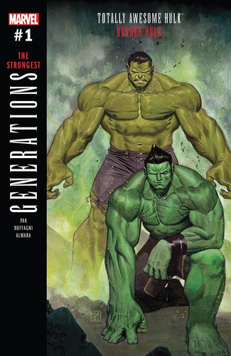 Generations Banner Hulk Totally Awesome Hulk #1 (2017) Marve