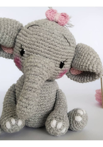 Elefantito Bebé. Amigurumi.