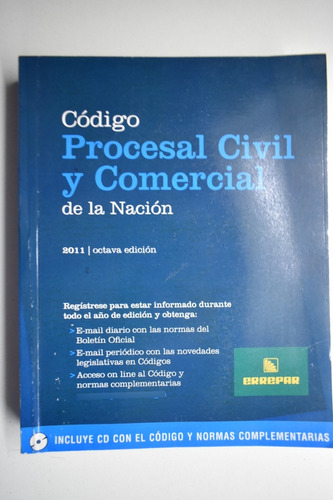 Código Procesal Civil Y Comercial De La Nación 2011     C216