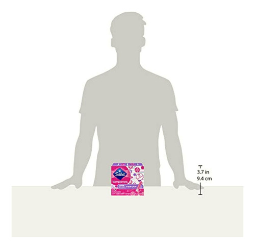 Saba Saba Tampón Con Aplicador Compacto; Absorción Súper