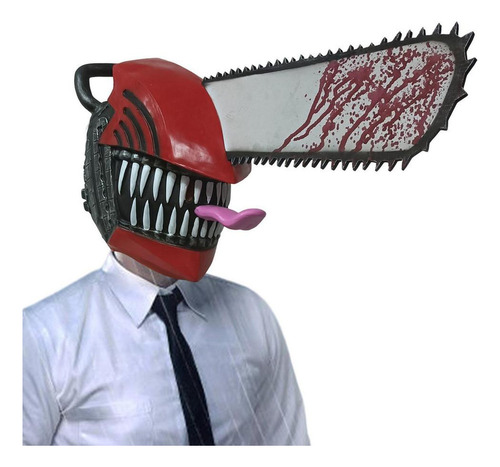 Cascos De Anime De Terror Chainsaw Para Hombre, Sierra De Ro