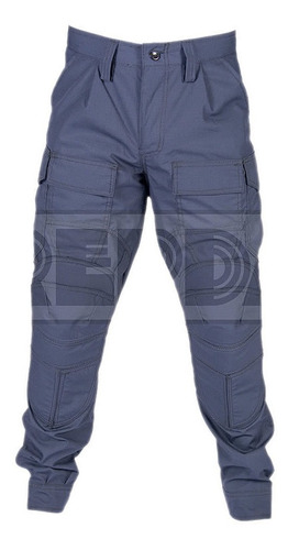 Pantalón Táctico Premium Policía Rip Stop Azul T:34-48 Cuota