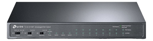 Switch Poe+ No Administrable De Escritorio 11 Puertos / 8