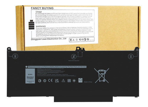 Bateria 60wh Mxv9v Para Dell Latitude E7400 E7300 5300 5310