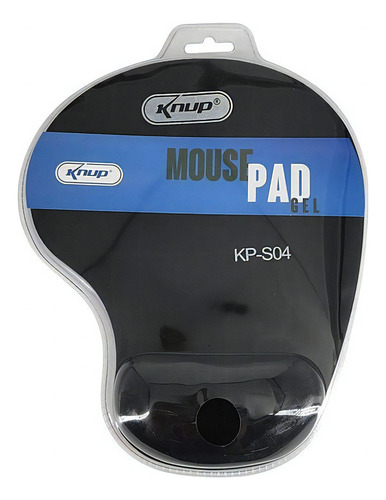 Mouse Pad Ergonômico Com Apoio De Pulso Em Gel KNUP KP-S04