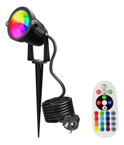 Lámpara De Césped Rgb Cob De Nuevo Estilo, 12 V, Luz Led Par