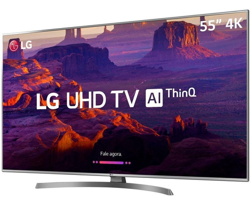 Smart Tv Led Pro 55'' Ultra Hd 4k LG 55um 761 4 Hdmi 2 Usb