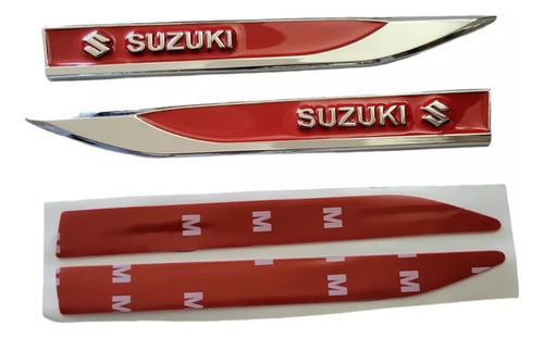 Emblemas Espadines Rojos Adheribles Suzuki Grand Vitara 2000