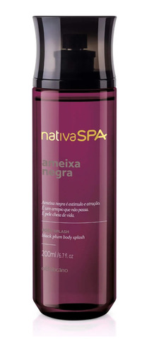 Nativa Spa Splash Ameixa Negra - mL a $250