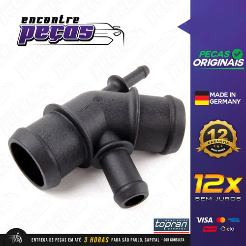 Flange Fluxo De Água Golf 1.6 1.8 2.0 Turbo Ano 1999 À 2001