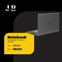 Comprar Notebook Positivo Master N1240 Celeron 4gb Ssd 128gb - Cinza