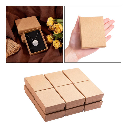 2 Juego De 12 Cajas De Regalo Para Joyas, Cajas De Regalo