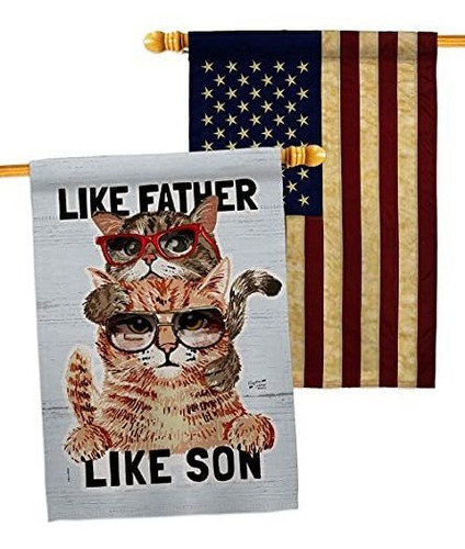 Juguete - Angeleno Heritage Like Father Son House Flag Pack 