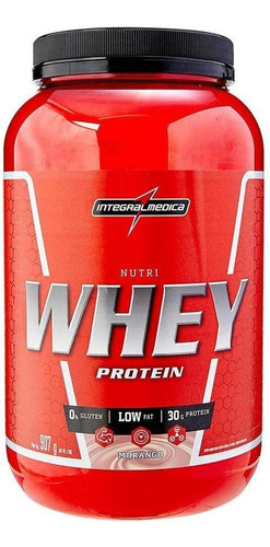 Nutri Whey Protein 907g Pote Integralmedica Cookies Cream