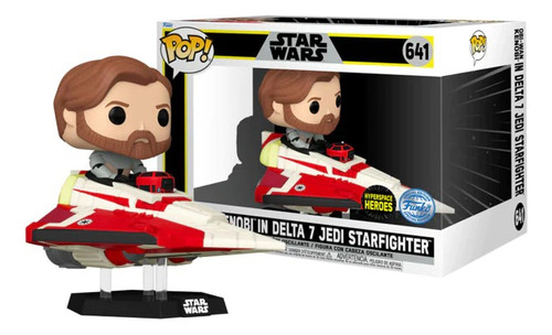 Funko Pop! Star Wars: Obi Wan Kenobi En Starfighter #641