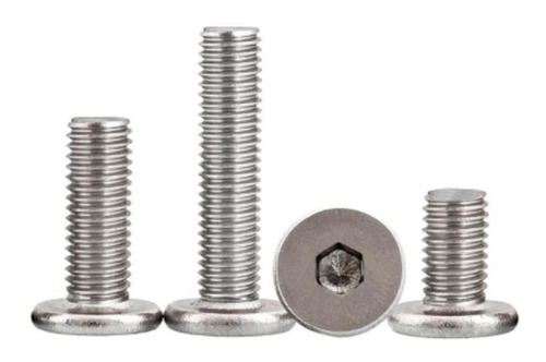 Tornillos Allen De Acero Inoxidable, Mxcwd-389, 40 Pzas, M8