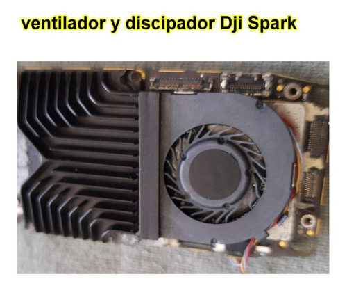 Ventilador  Con Discipador Dji Spark Original