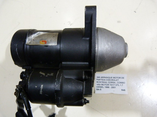 Arranque Motor De Partida Chevrolet Montana 1998-2001 (Usado)