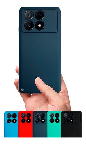 Case Protector En Silicona Premium Para Xiaomi Poco X6 Pro