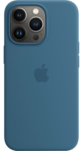 Carcasa Silicona iPhone 13 Pro Azul