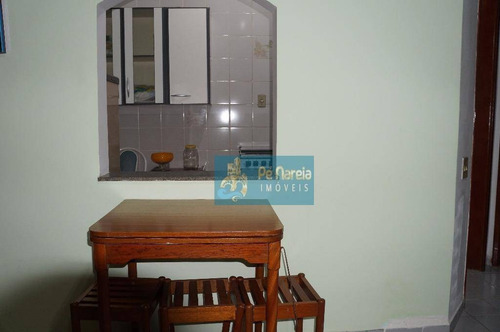 Imagem 4 de 19 de Kitnet Com 1 Dormitório À Venda, 35 M² Por R$ 160.000,00 - Canto Do Forte - Praia Grande/sp - Kn0074