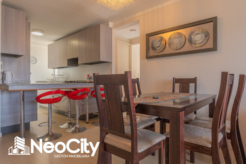 Amplio Departamento Amoblado En Arriendo Condominio Vista 21