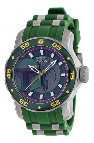 Reloj Invicta 39541 Verde, Acero Hombres