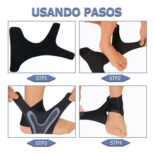 1 Par De Tobilleras For Fascitis Plantar