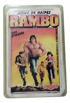 Comprar Juego De Naipes Cartas Rambo Cromy 1985 Completo