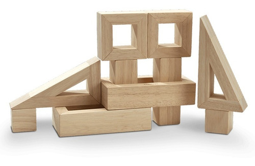 Bloques De Madera Waldorf Para Niños - Plantoys