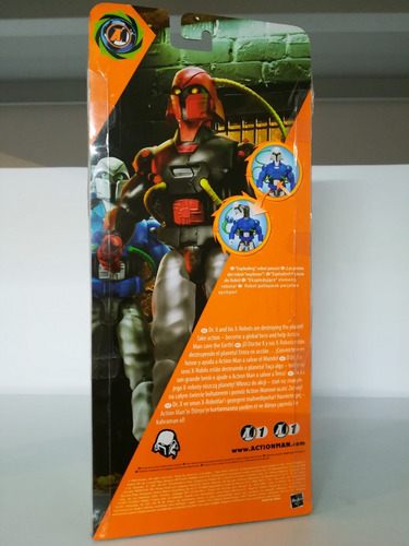Action Man 2 Robot X Cyborg Roborts X