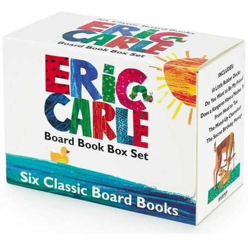 Eric Carle Six Classic Board Books - Box Set