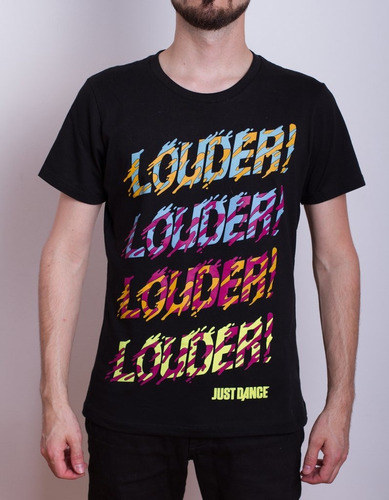 Remera Just Dance Louder - Licencia Oficial Ubisoft