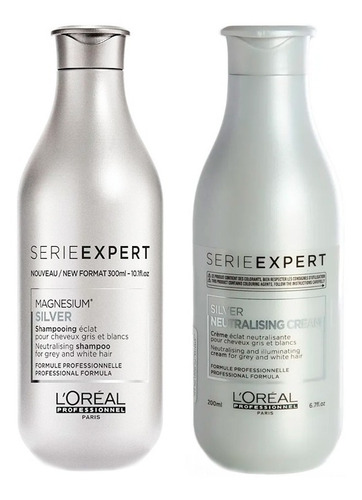 Loreal Profesional Shampoo + Acondicionador Silver Rubios