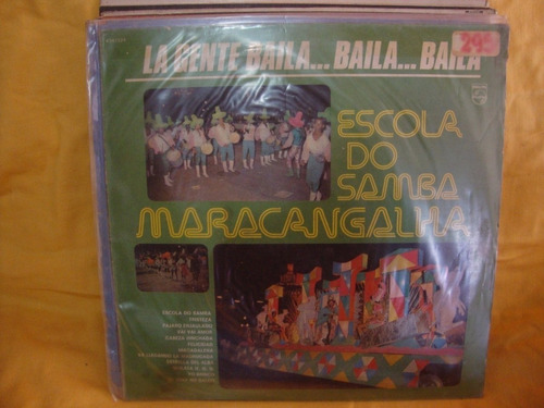 Vinilo Escola Do Samba Maracangalha La Gente Baila Baila Br1