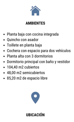 Imagen 17 de 18 de Docta 3dormitorios A Estrenar